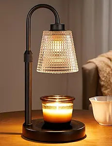 Candle Warmer Lamp with Timer Home Decor Birthday Gifts for Women Dimmable Candle Warmer for Jar Candles, Height Adjustable Wax Melts Warmer,Room Decor House Warming Gifts New